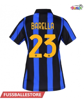 Günstige Inter Milan Nicolo Barella #23 Heimtrikot Damen 2026-27 Kurzarm